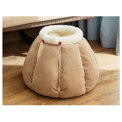 Lighteme Kitten Cute Velvet Bed Removable And Washable Mat (4 colors & 2 sizes)