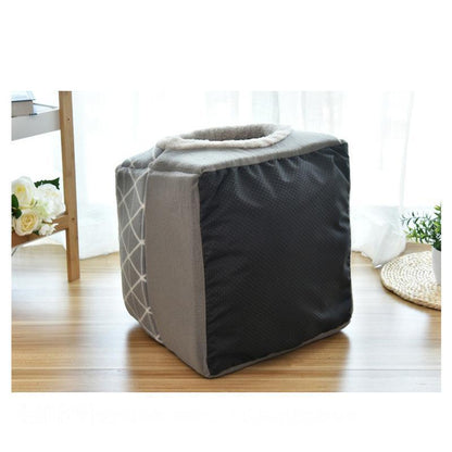 Lighteme Kitten House Dual-Use Cat Nest Pet Bed (2 colors & 2 sizes)