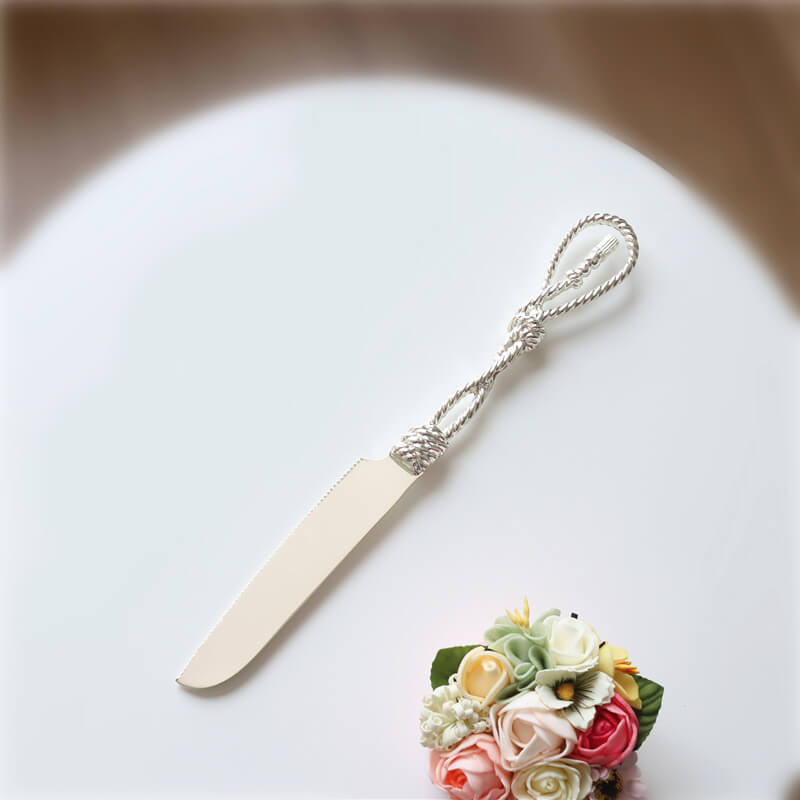 Spatule à gâteau en acier inoxydable Lighteme Knot Design