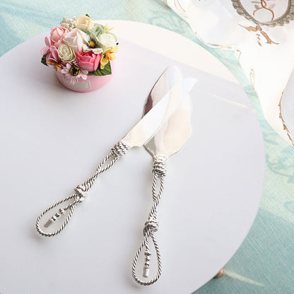Spatule à gâteau en acier inoxydable Lighteme Knot Design