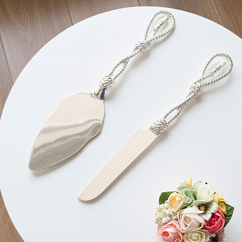 Spatule à gâteau en acier inoxydable Lighteme Knot Design