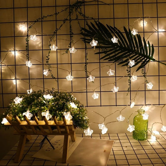 Lighteme LED Crown String Lights