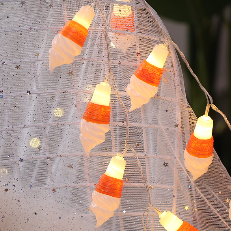 Guirlande lumineuse LED Lighteme en forme de glace