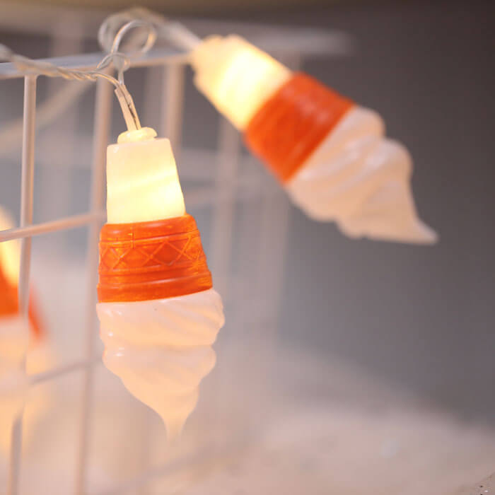 Guirlande lumineuse LED Lighteme en forme de glace