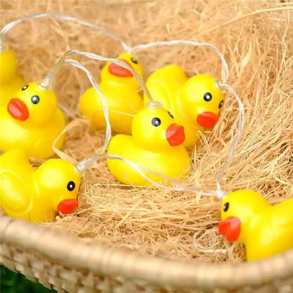 Lighteme LED-Lichterkette „Kleine gelbe Ente“