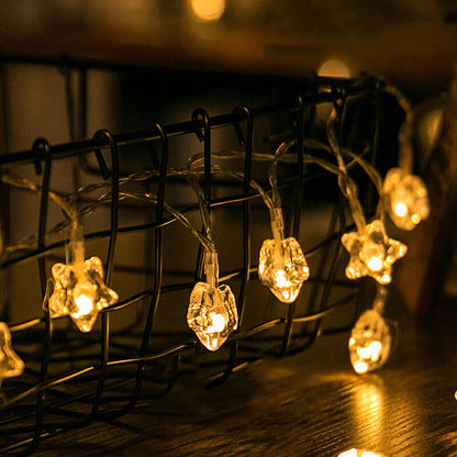 Lighteme LED-Lichterkette mit Pentagramm