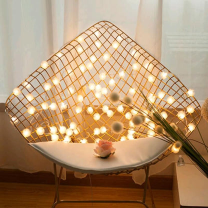 Lighteme LED-Schneeball-Lichterkette