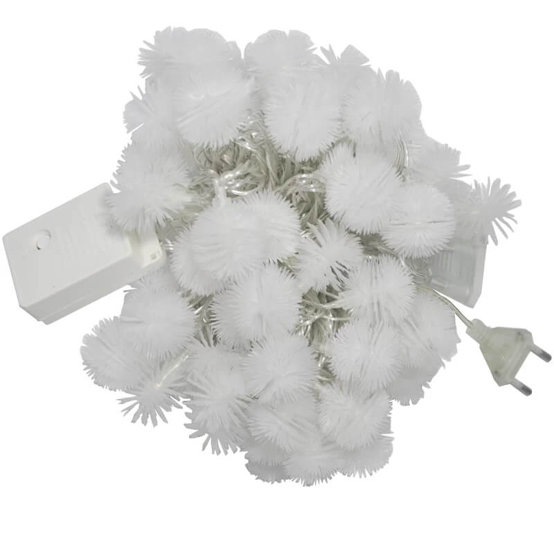Lighteme LED-Schneeball-Lichterkette