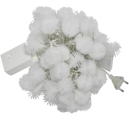 Lighteme LED-Schneeball-Lichterkette