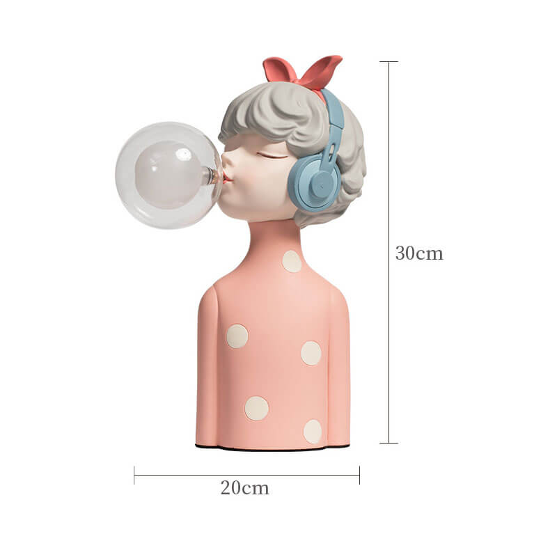 Lighteme Bubble blowing girl lamp - The cutest lighting idea there is!