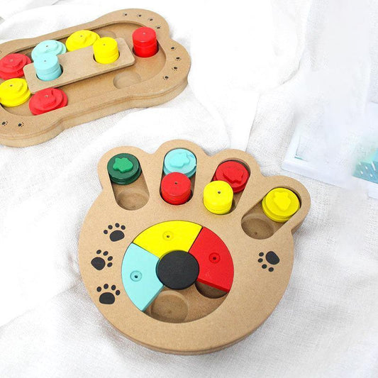 Lighteme Leckfutter-Spielzeug-Puzzle-Spiel-Trainingsspielzeug für Hunde (2 Typen)