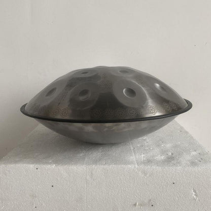 Life of Flower Handgefertigte E La Sirena 22 Zoll 9/10/12 Noten Handpan Drums aus Edelstahl