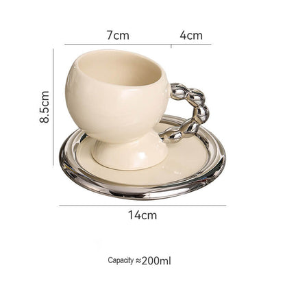 Lighteme Light Luxury Ceramic Coffee Cup