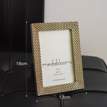 Lighteme Light Luxury vergoldeter Bilderrahmen