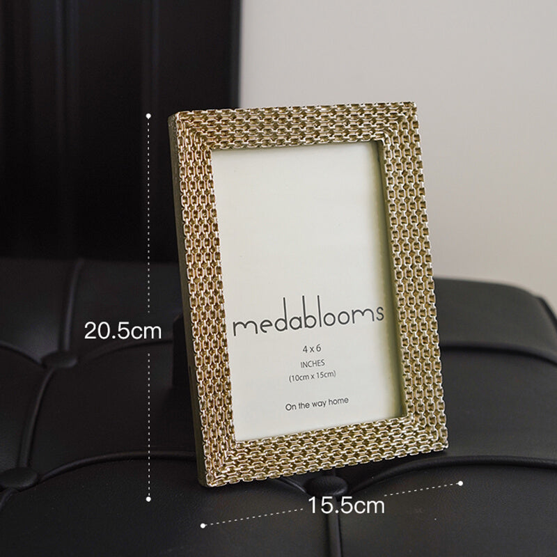 Lighteme Light Luxury vergoldeter Bilderrahmen