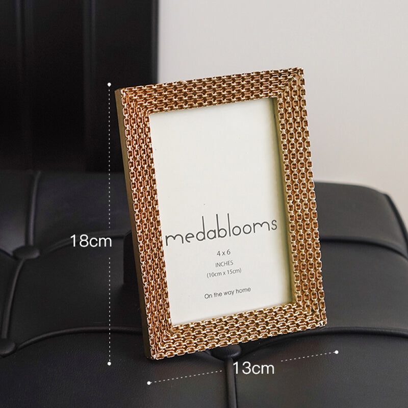 Lighteme Light Luxury vergoldeter Bilderrahmen