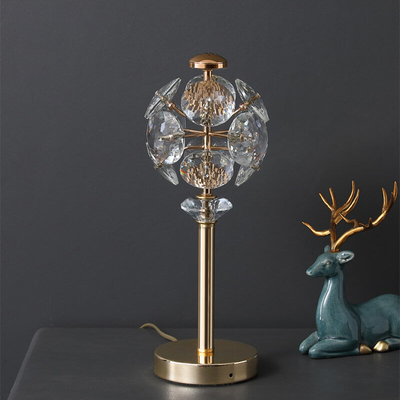 Lighteme Light Luxus-Kristall-Tischlampe