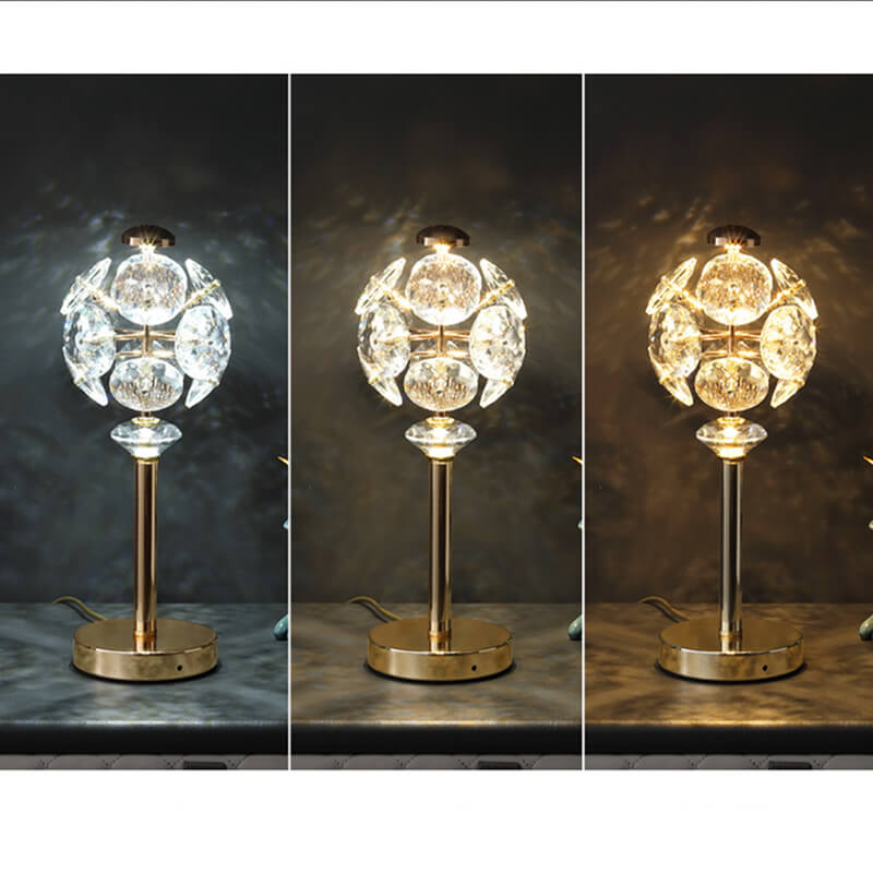 Lighteme Light Luxus-Kristall-Tischlampe
