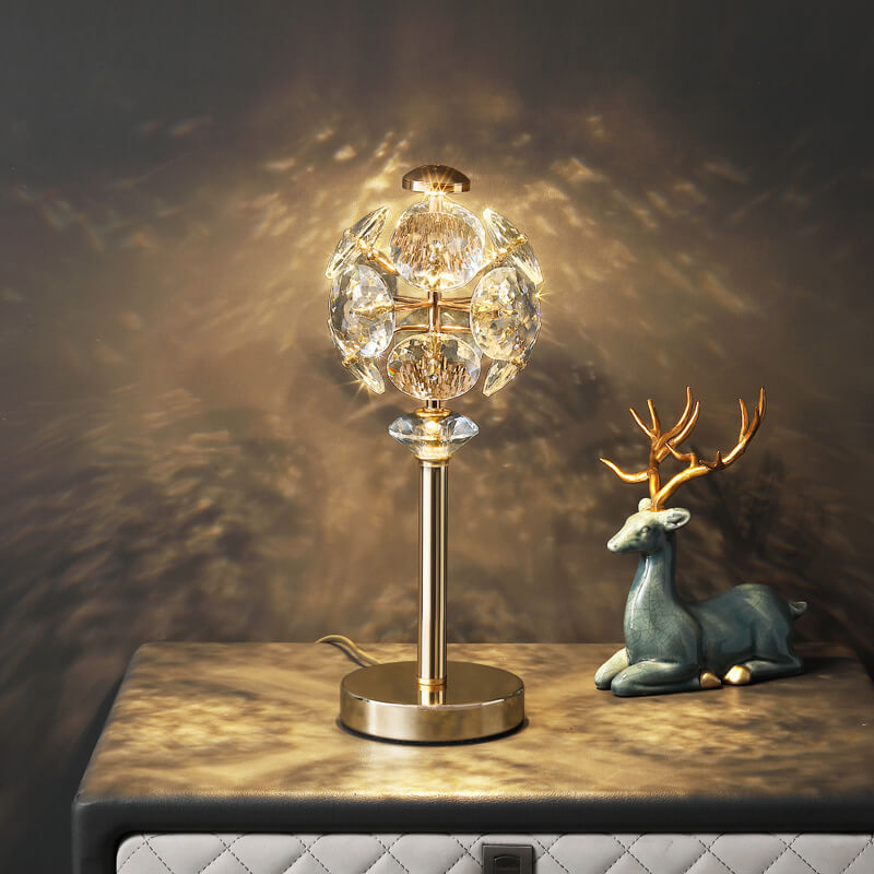 Lighteme Light Luxus-Kristall-Tischlampe