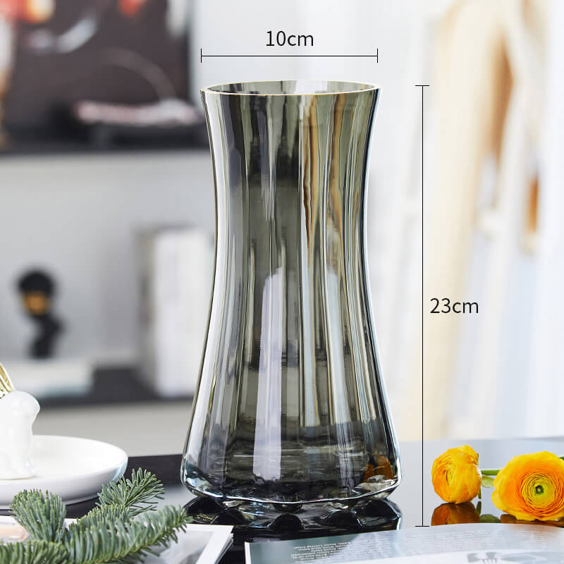 Vase en verre simple et luxueux Lighteme