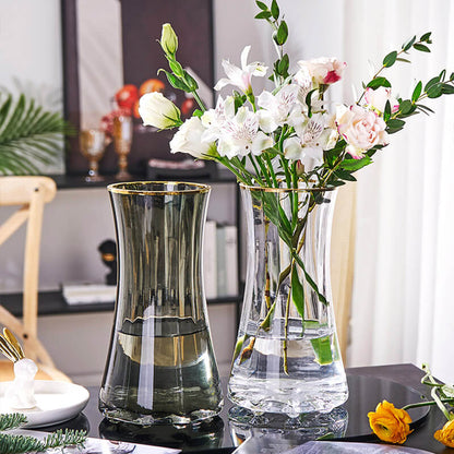 Vase en verre simple et luxueux Lighteme