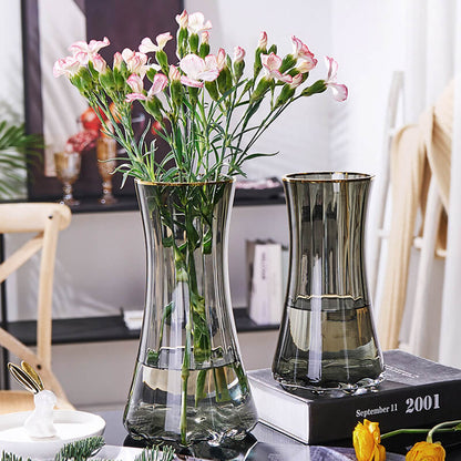 Vase en verre simple et luxueux Lighteme