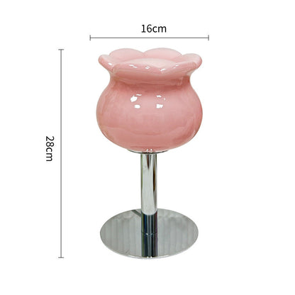 Lampe de table en verre Lighteme Muguet
