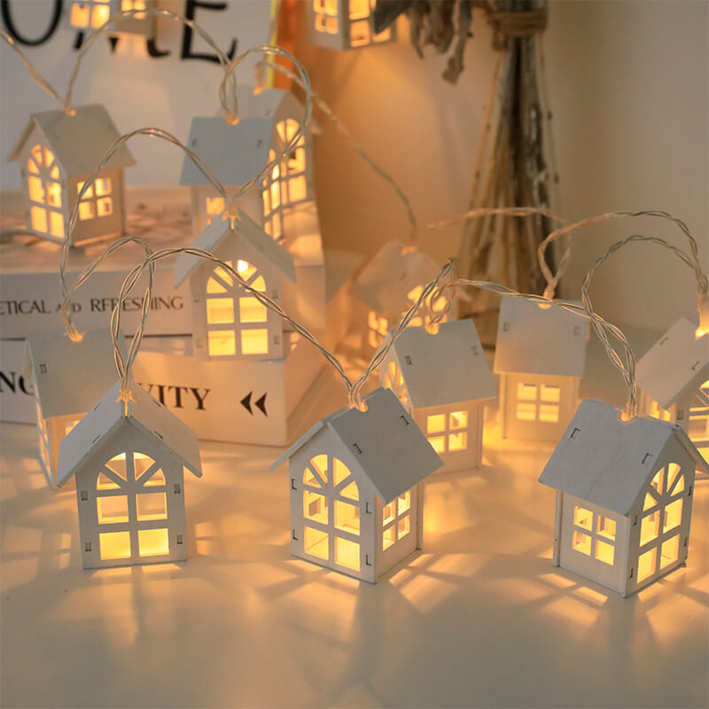 Guirlande lumineuse lanterne en lin Lighteme