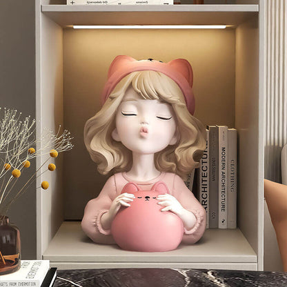 Lighteme Little Bear Girl Piggy Bank