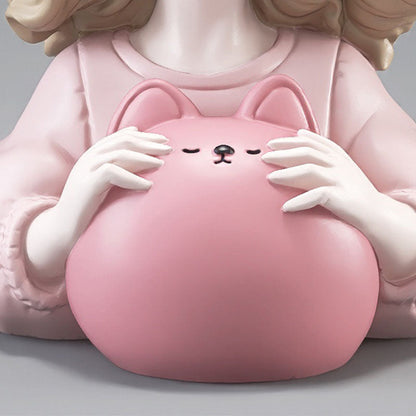 Lighteme Little Bear Girl Piggy Bank