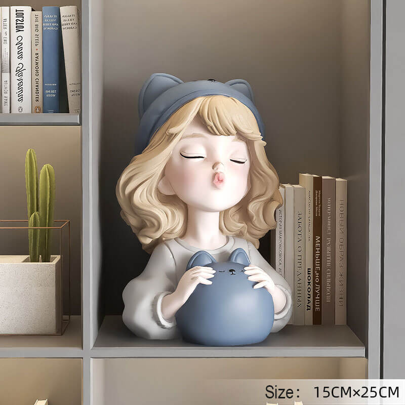 Lighteme Little Bear Girl Piggy Bank