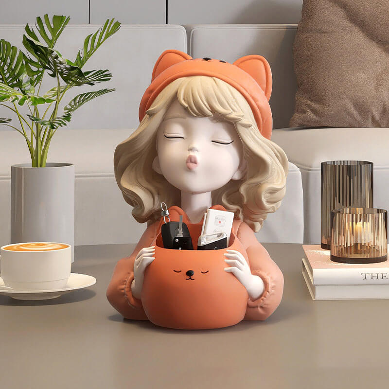 Lighteme Little Bear Girl Piggy Bank