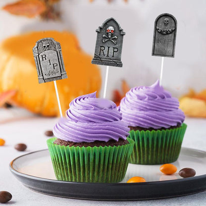 Décorations pour cupcakes Lighteme Halloween