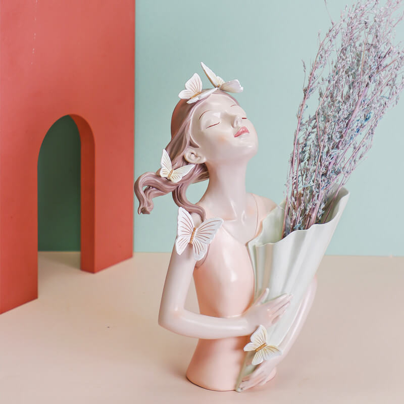 Lighteme regardant vers le haut Bouquet Fille Décoration 