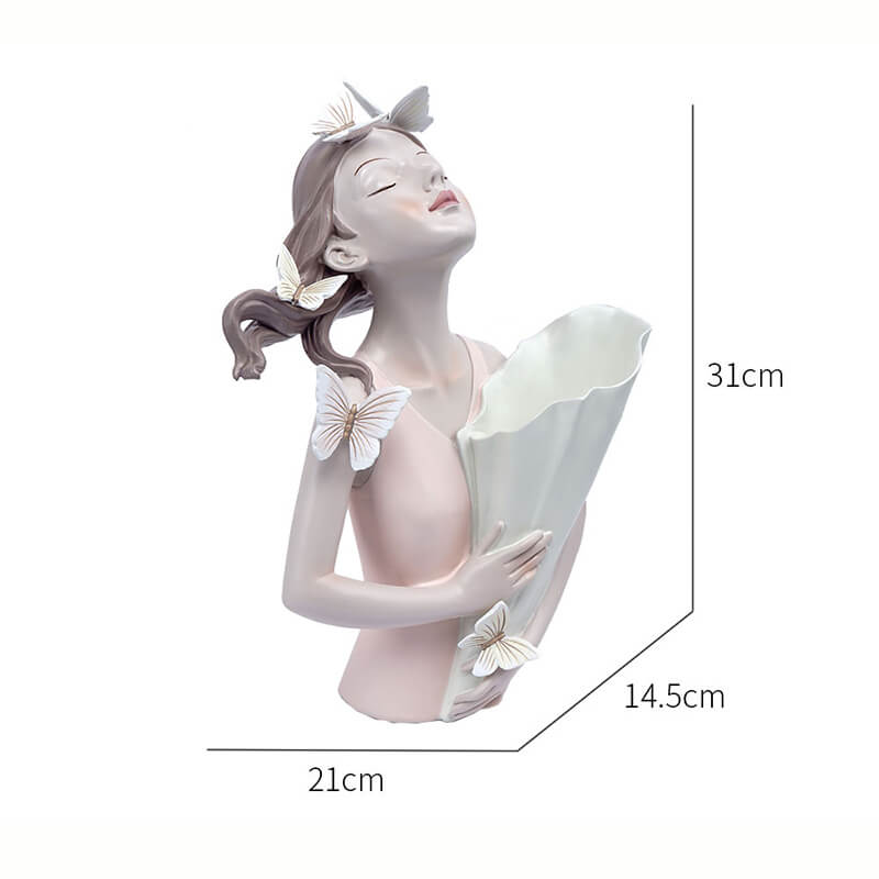 Lighteme regardant vers le haut Bouquet Fille Décoration 