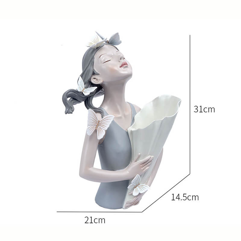 Lighteme regardant vers le haut Bouquet Fille Décoration 
