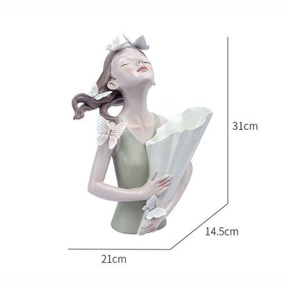 Lighteme regardant vers le haut Bouquet Fille Décoration 