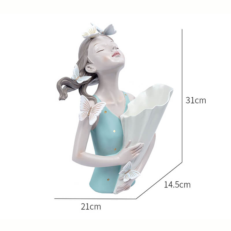 Lighteme regardant vers le haut Bouquet Fille Décoration 