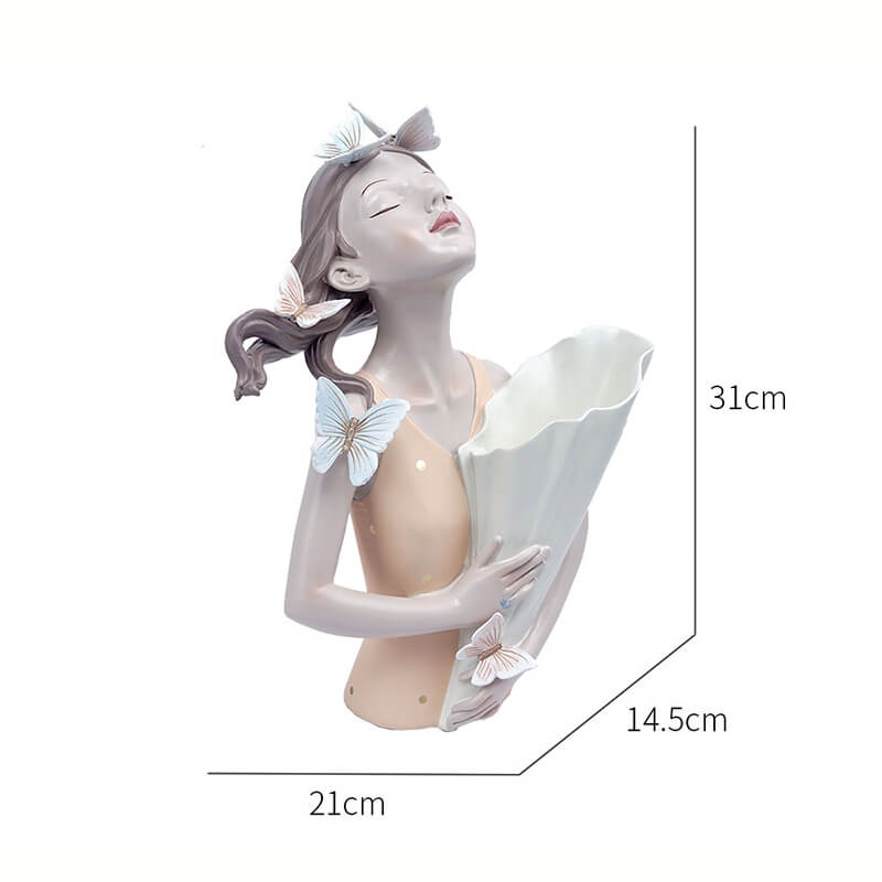 Lighteme regardant vers le haut Bouquet Fille Décoration 