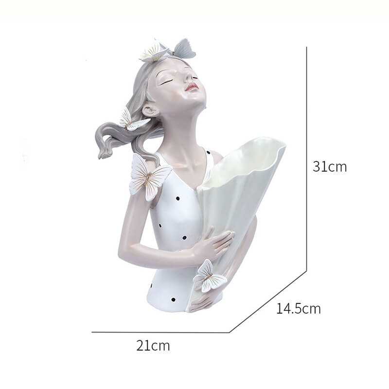 Lighteme regardant vers le haut Bouquet Fille Décoration 