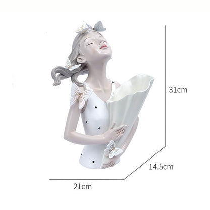 Lighteme regardant vers le haut Bouquet Fille Décoration 