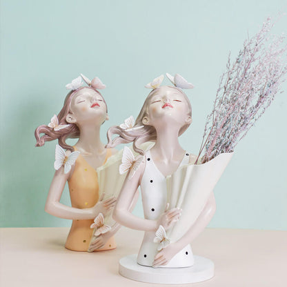 Lighteme regardant vers le haut Bouquet Fille Décoration 