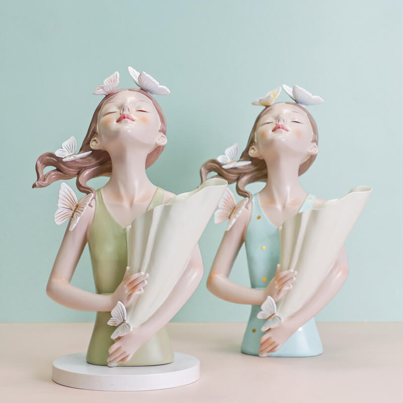 Lighteme regardant vers le haut Bouquet Fille Décoration 