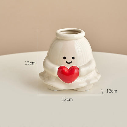 Lighteme Lovely Ghost Ceramic Vase