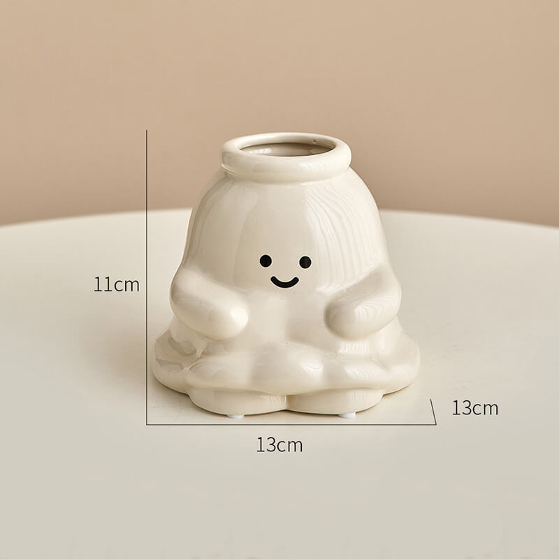 Lighteme Lovely Ghost Ceramic Vase