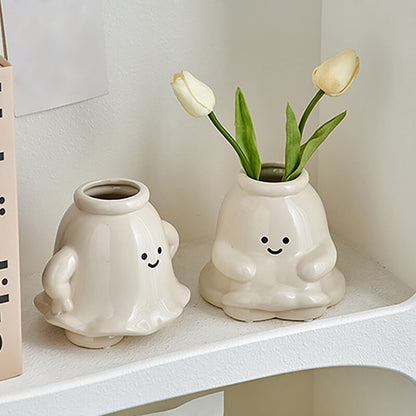 Lighteme Lovely Ghost Ceramic Vase