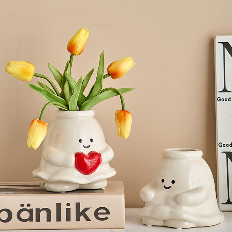 Lighteme Lovely Ghost Ceramic Vase