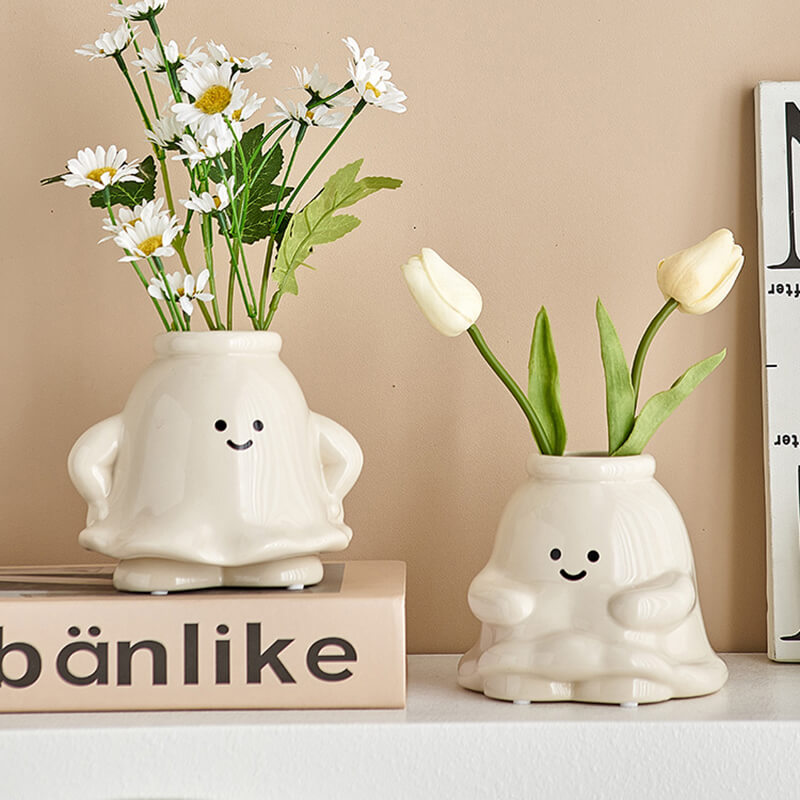 Lighteme Lovely Ghost Ceramic Vase