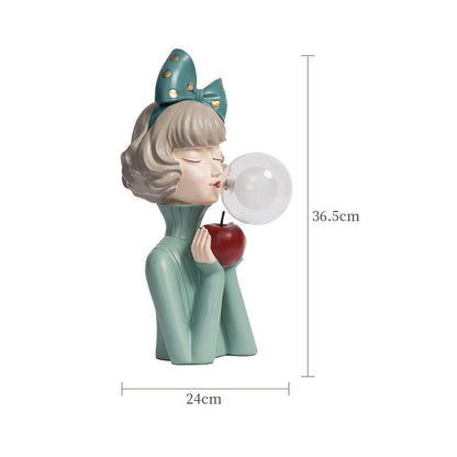 Lighteme Bubble blowing girl lamp - The cutest lighting idea there is!