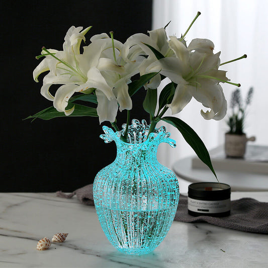 Vase en verre lumineux Lighteme 